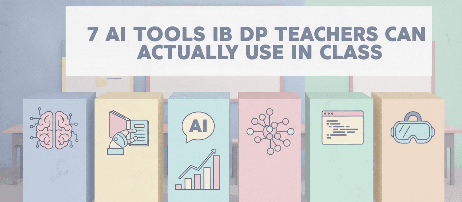 7 AI Tools IB DP Teachers Can Actually Use in Class cover image