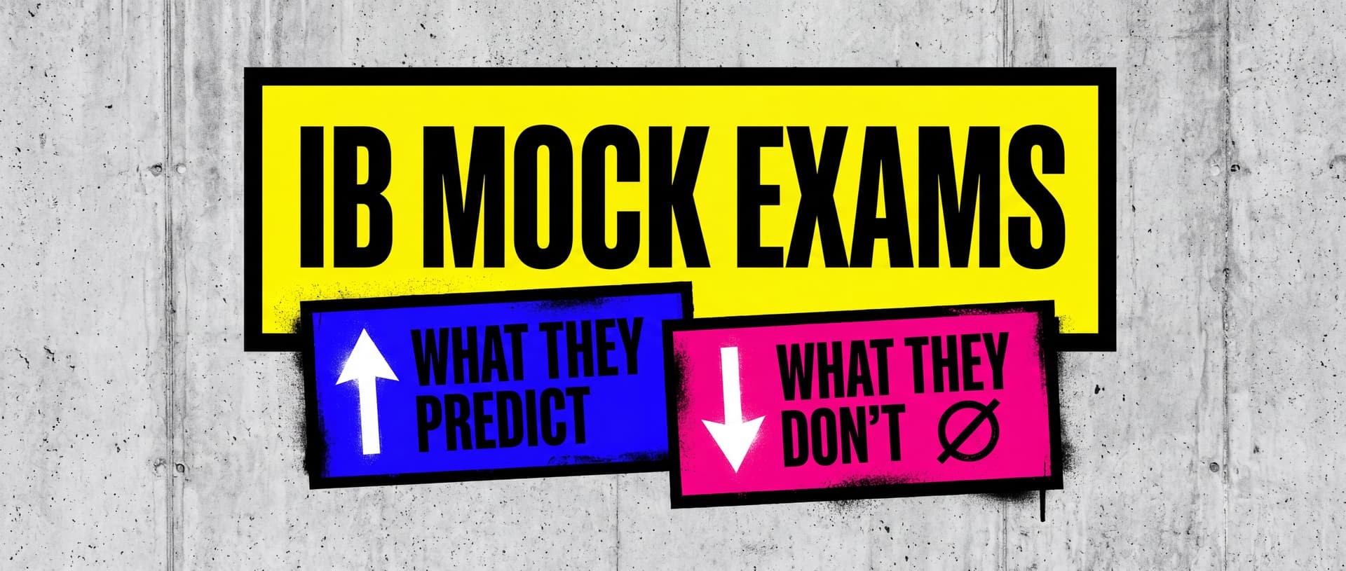 IB Mock Exams: What They Predict and What They Don't cover image