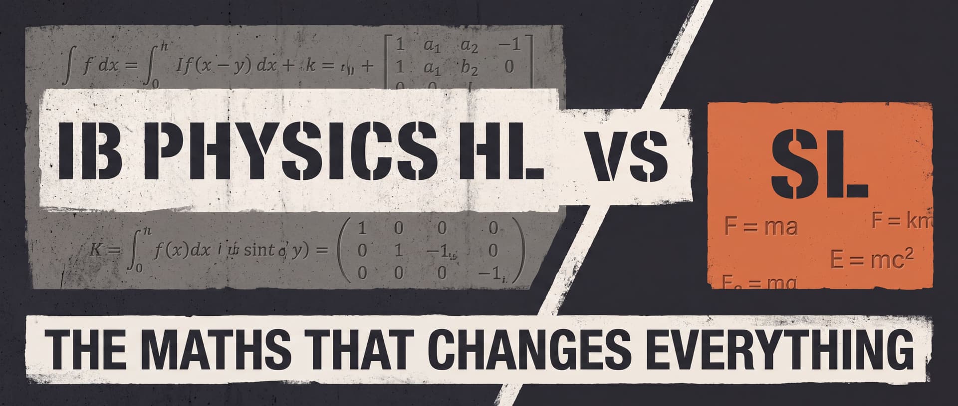 IB Physics HL vs SL: The Maths That Changes Everything cover image