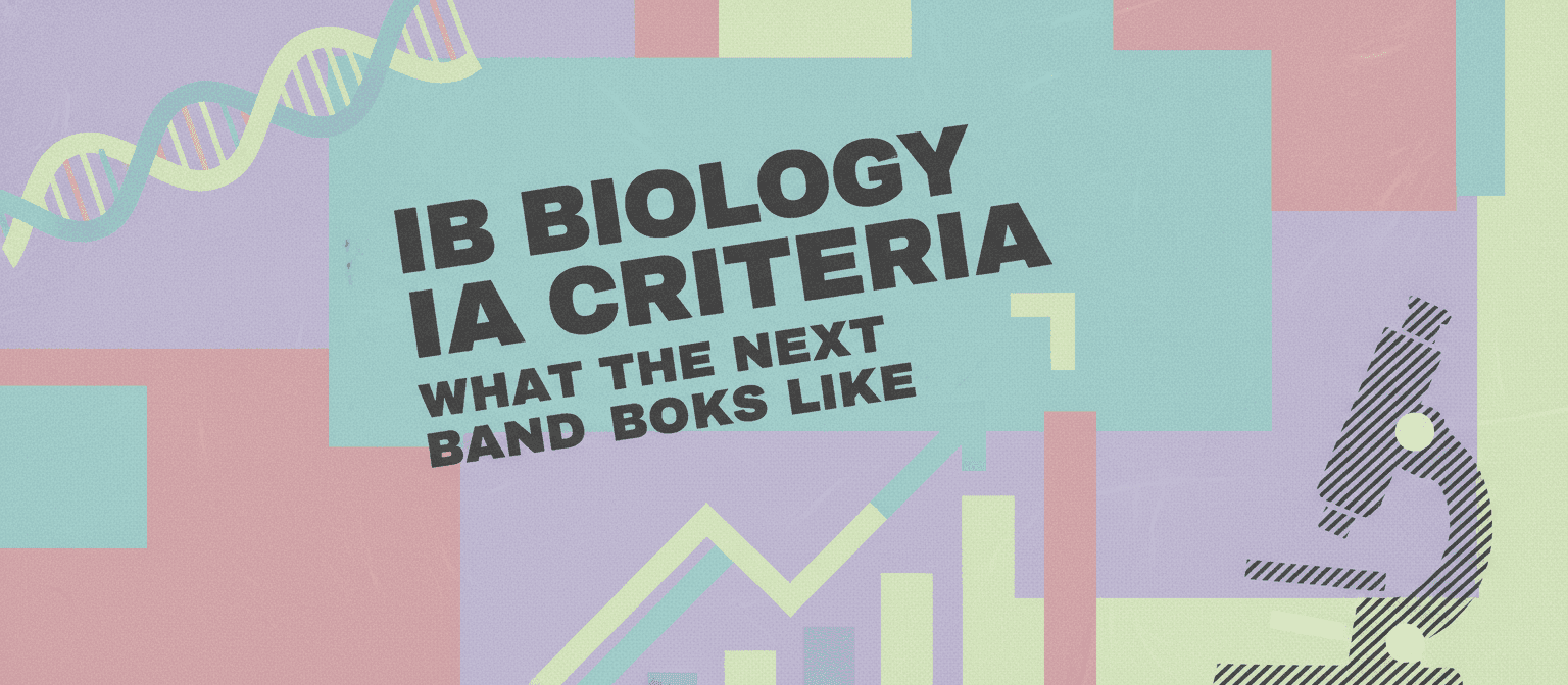 IB Biology IA Criteria: What the Next Band Looks Like cover image